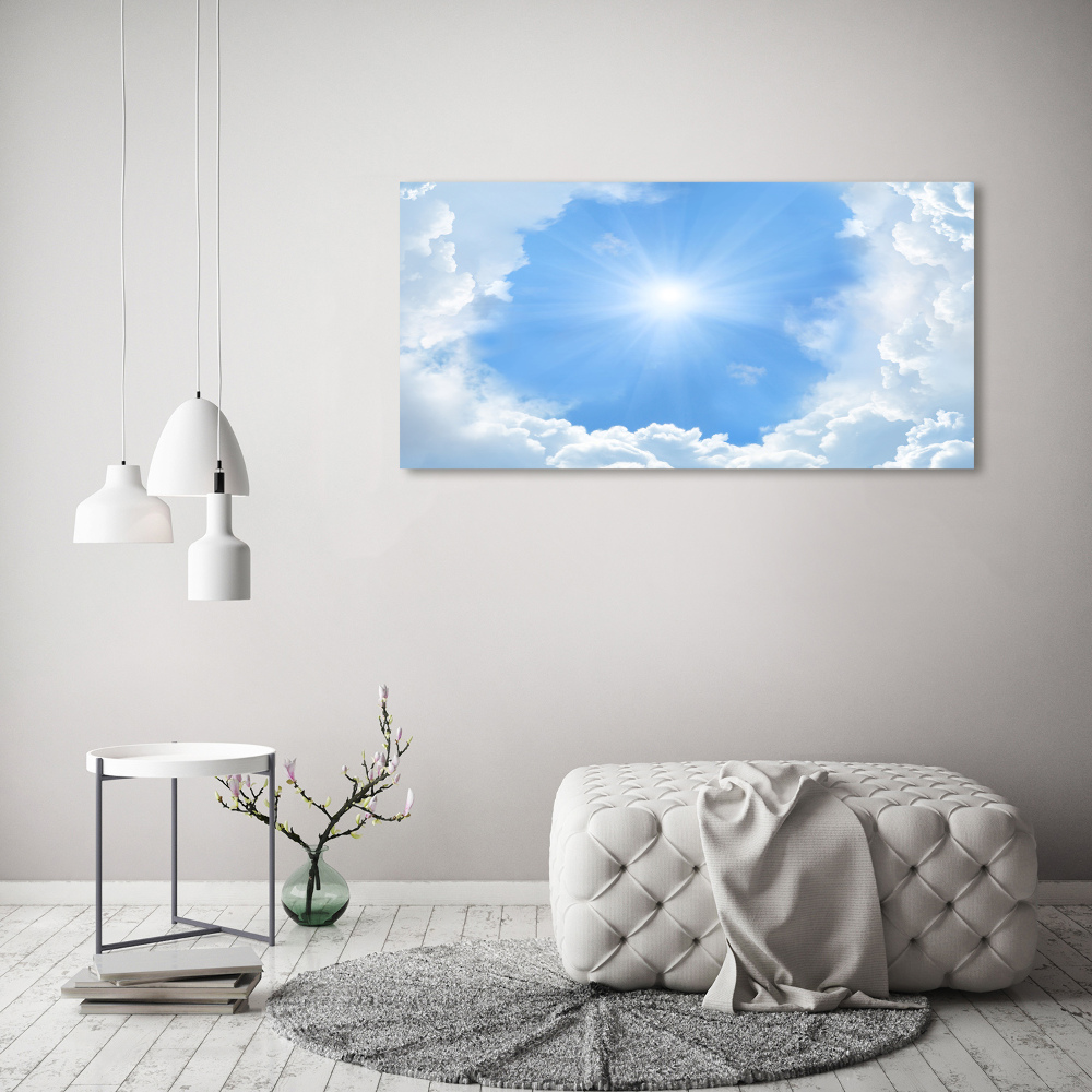 Wall art acrylic Clouds in the sky