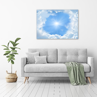 Wall art acrylic Clouds in the sky