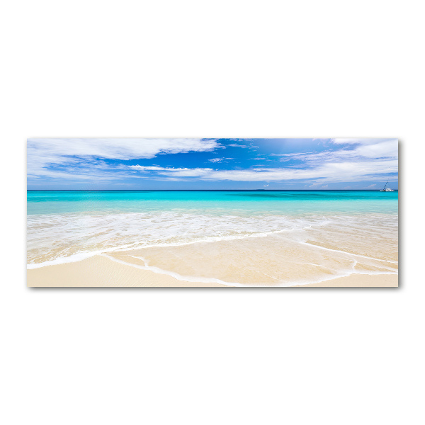 Wall art acrylic Tropical beach