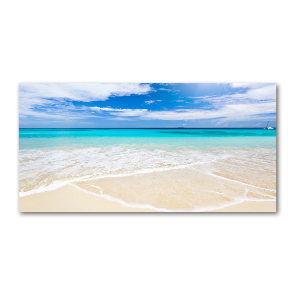 Wall art acrylic Tropical beach