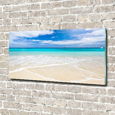 Wall art acrylic Tropical beach