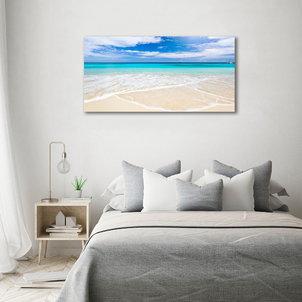 Wall art acrylic Tropical beach