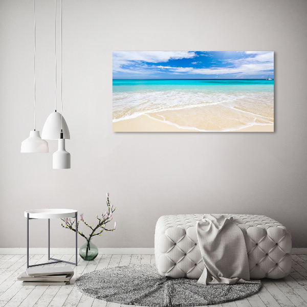 Wall art acrylic Tropical beach