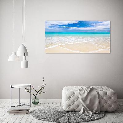 Wall art acrylic Tropical beach