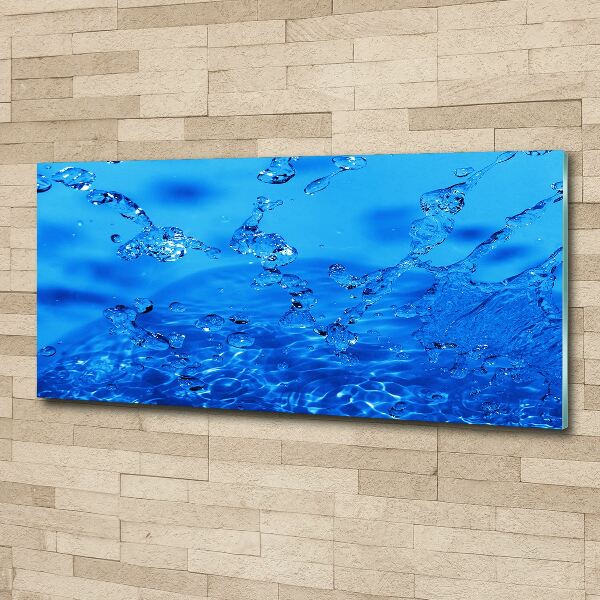 Wall art acrylic Drops of water