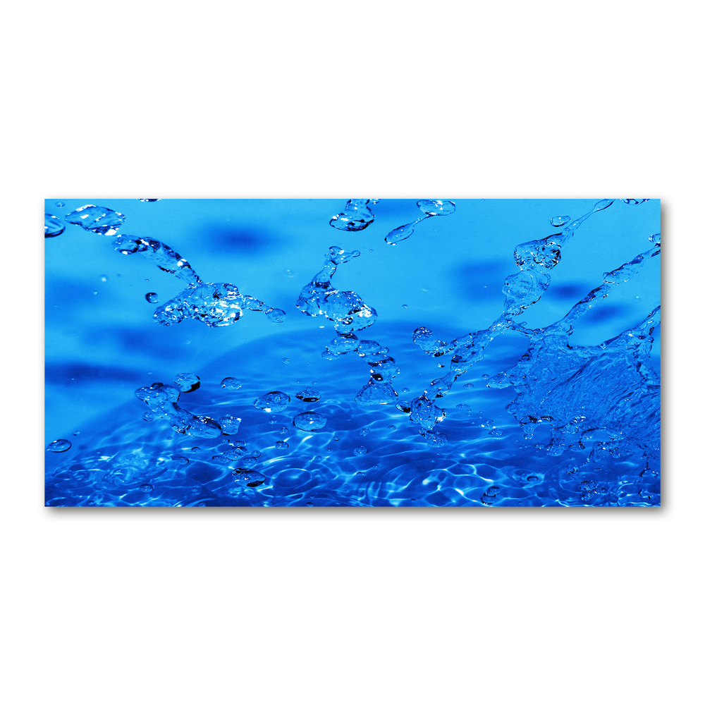 Wall art acrylic Drops of water