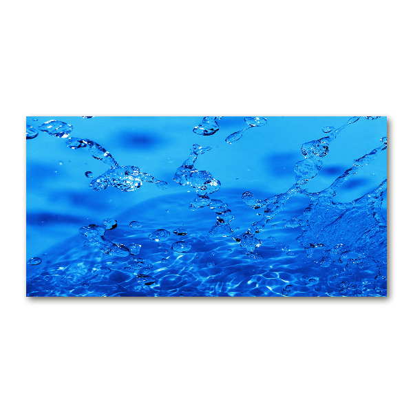 Wall art acrylic Drops of water