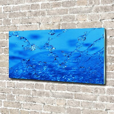 Wall art acrylic Drops of water