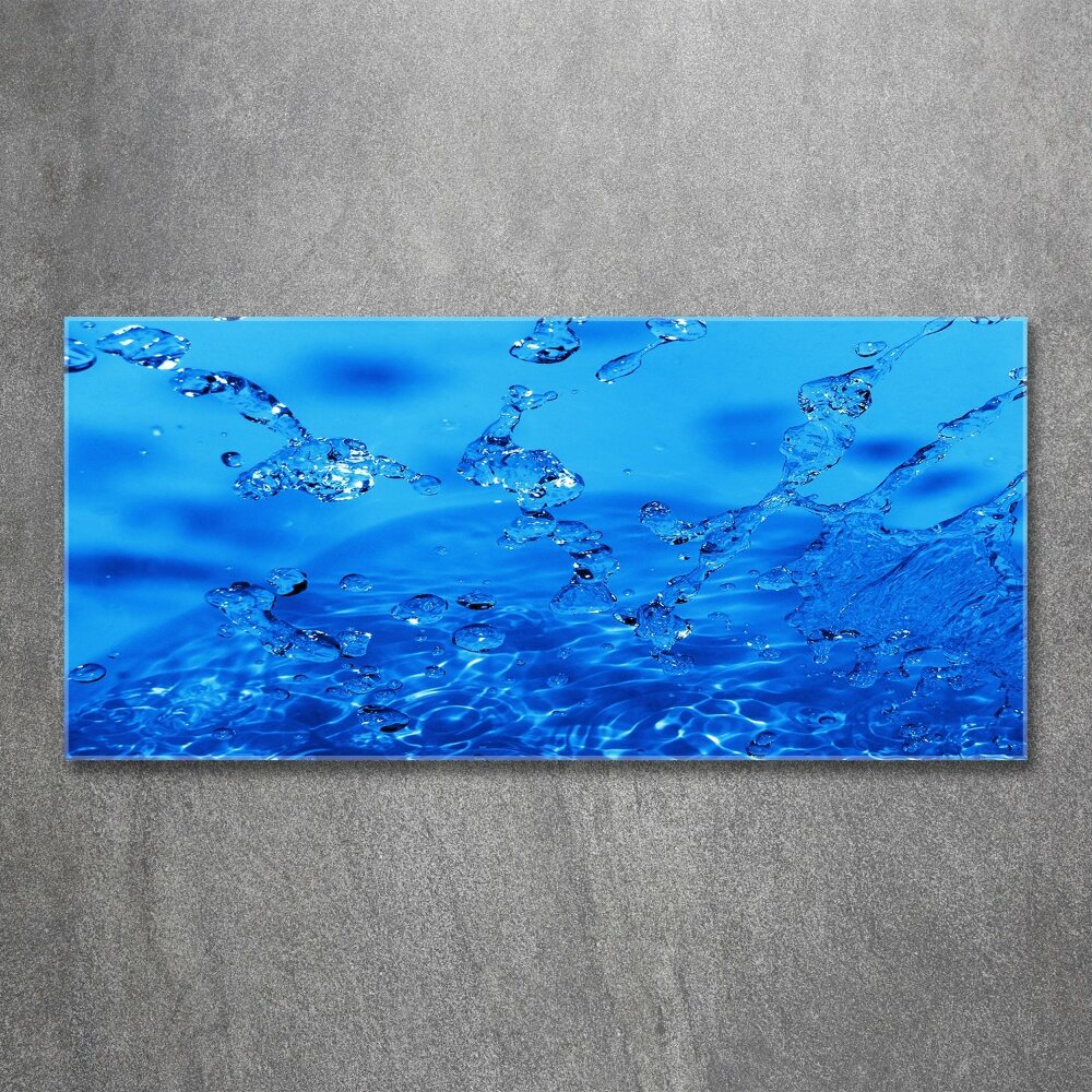 Wall art acrylic Drops of water