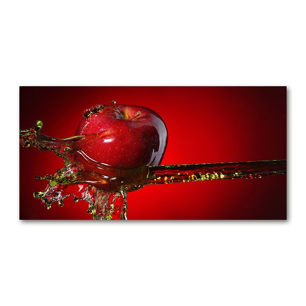 Acrylic wall art Apple and water