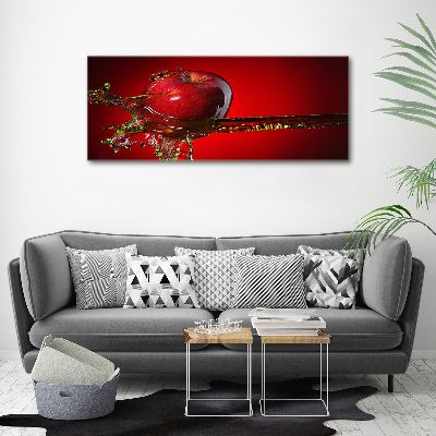 Acrylic wall art Apple and water