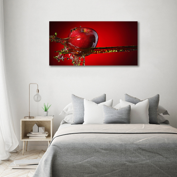 Acrylic wall art Apple and water