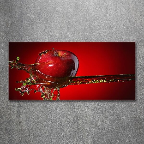 Acrylic wall art Apple and water