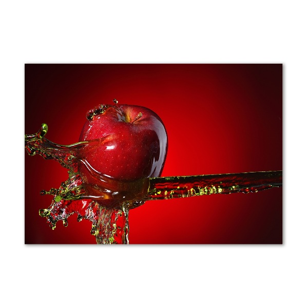 Acrylic wall art Apple and water