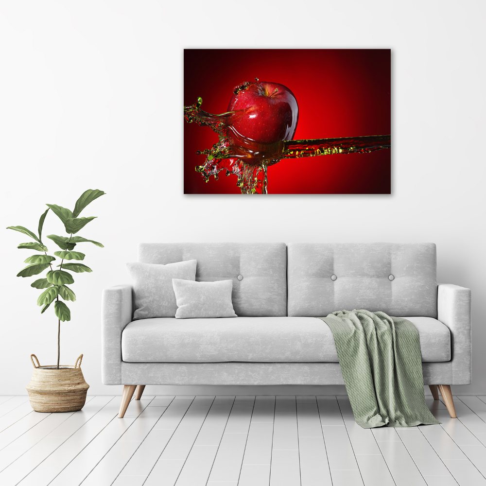 Acrylic wall art Apple and water