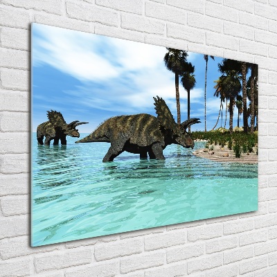 Wall art acrylic Dinosaurs