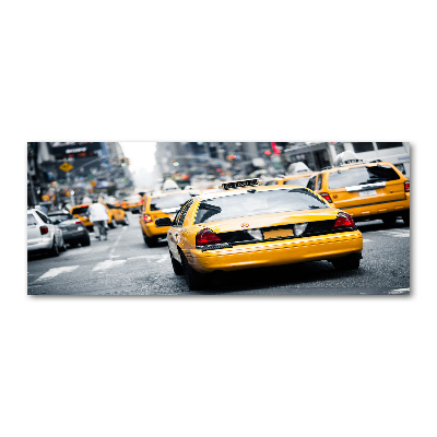 Print on acrylic New York taxis