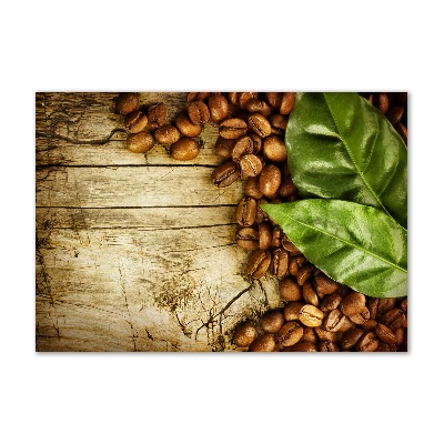 Wall art acrylic Coffee and bay leaf