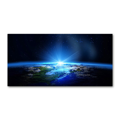 Acrylic print Planet Earth