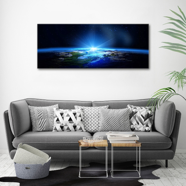 Acrylic print Planet Earth