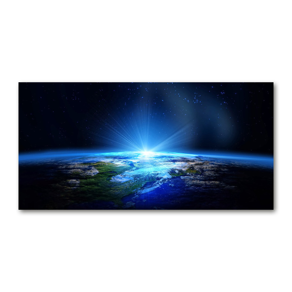 Acrylic print Planet Earth