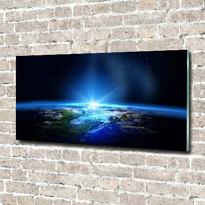 Acrylic print Planet Earth