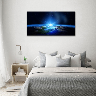 Acrylic print Planet Earth