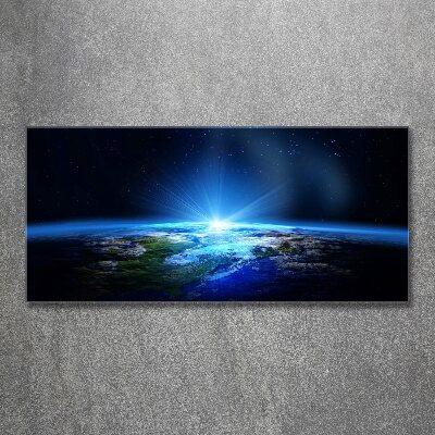 Acrylic print Planet Earth