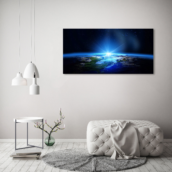 Acrylic print Planet Earth