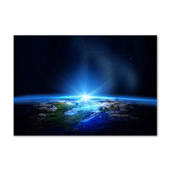 Acrylic print Planet Earth