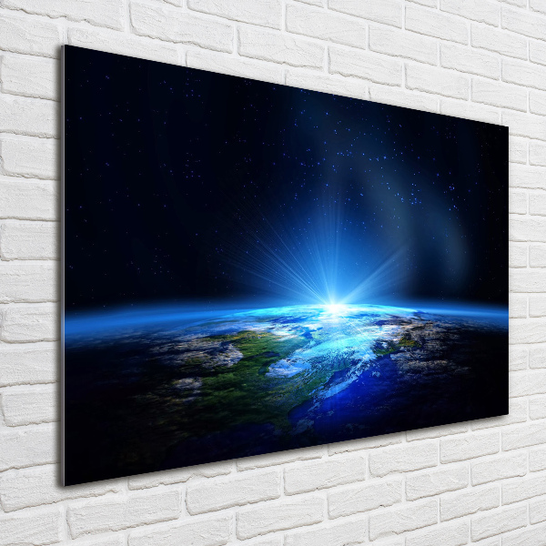 Acrylic print Planet Earth