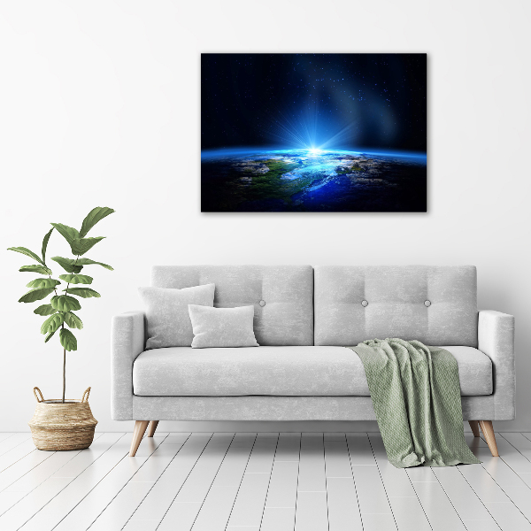 Acrylic print Planet Earth