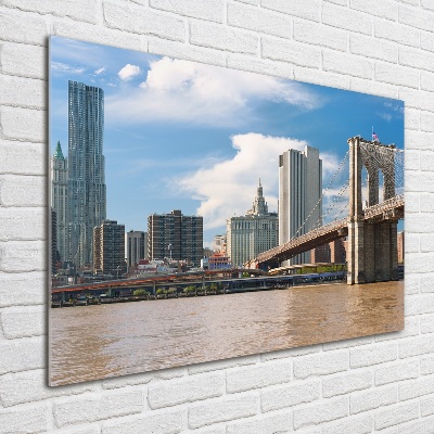 Print on acrylic Brooklyn bridge