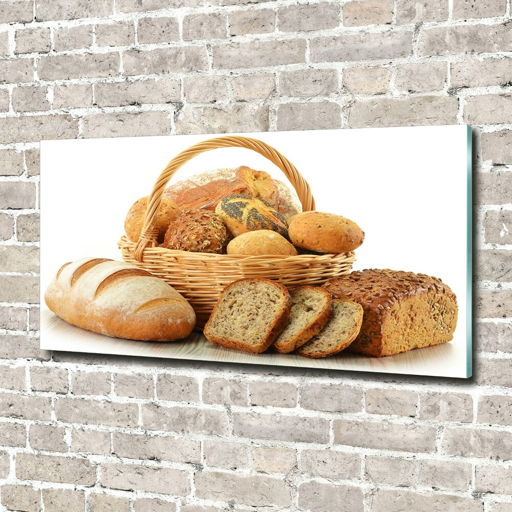 Acrylic wall art Bread in the basket