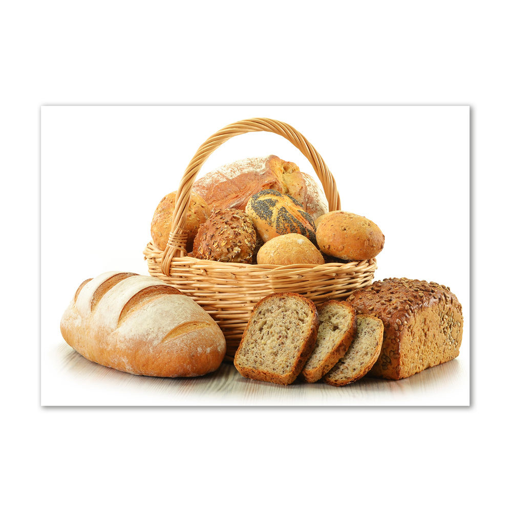 Acrylic wall art Bread in the basket