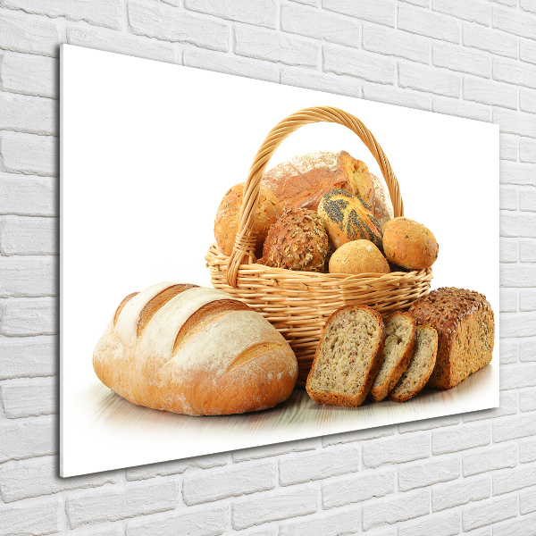 Acrylic wall art Bread in the basket