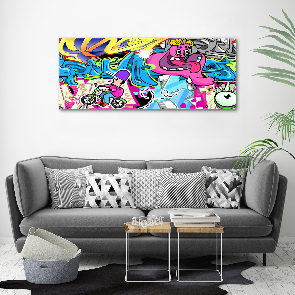 Acrylic print Graffiti