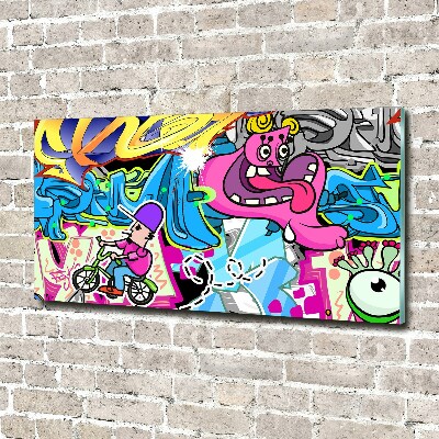 Acrylic print Graffiti