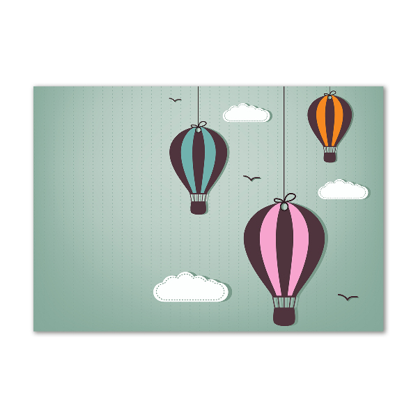 Print on acrylic Flying balloons