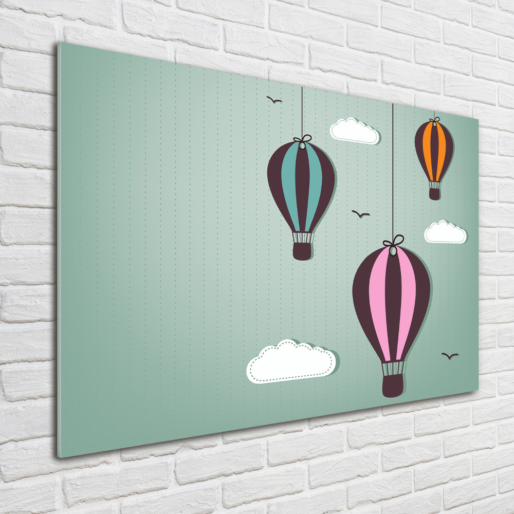 Print on acrylic Flying balloons