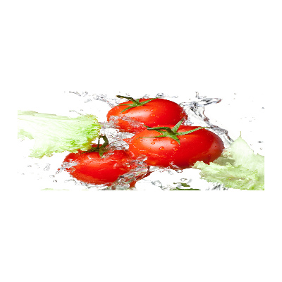 Acrylic wall art Tomatoes and lettuce