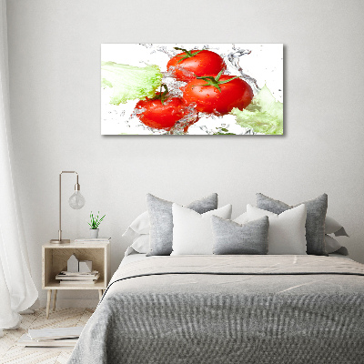 Acrylic wall art Tomatoes and lettuce