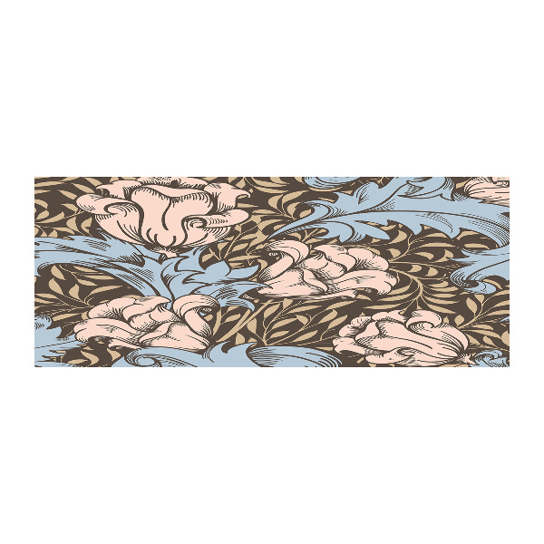 Print on acrylic Floral pattern