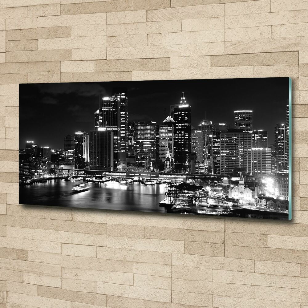 Acrylic print Sydney at night