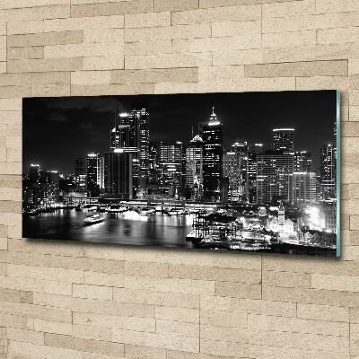 Acrylic print Sydney at night