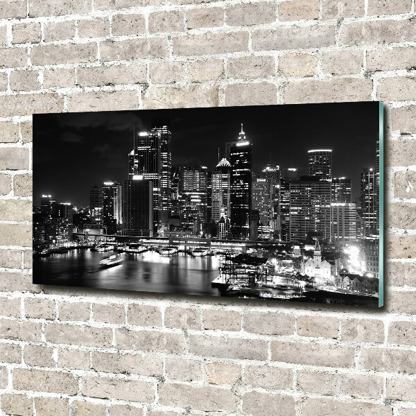 Acrylic print Sydney at night