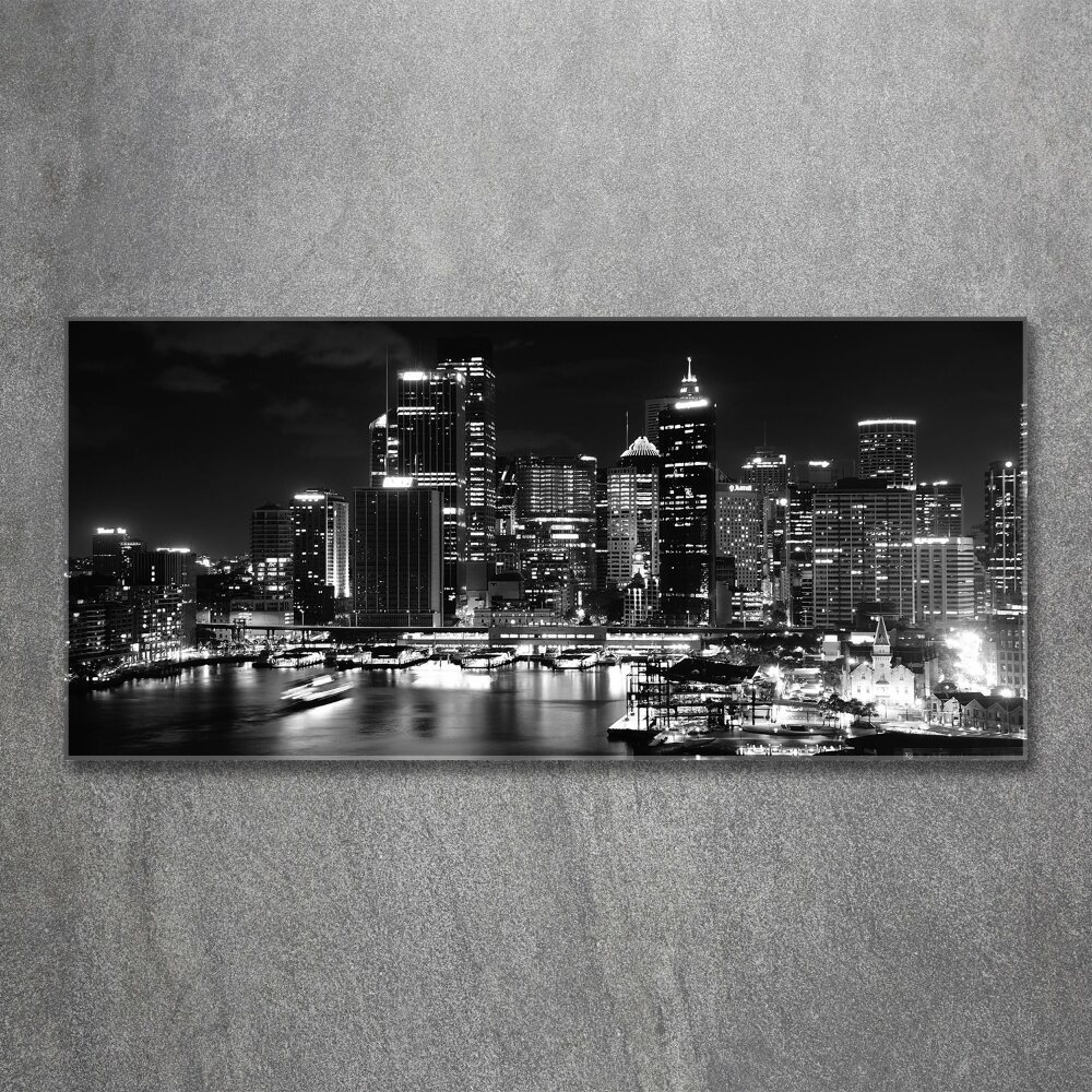 Acrylic print Sydney at night