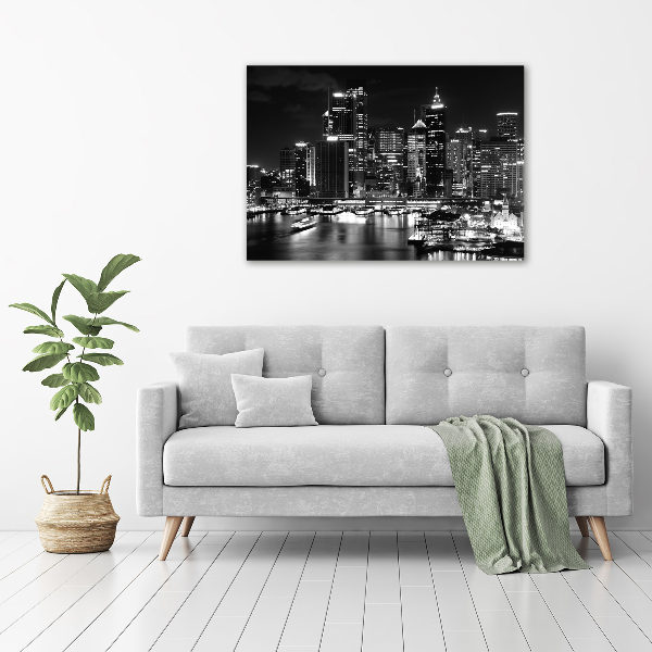 Acrylic print Sydney at night