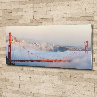 Acrylic print San Francisco bridge