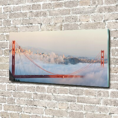 Acrylic print San Francisco bridge